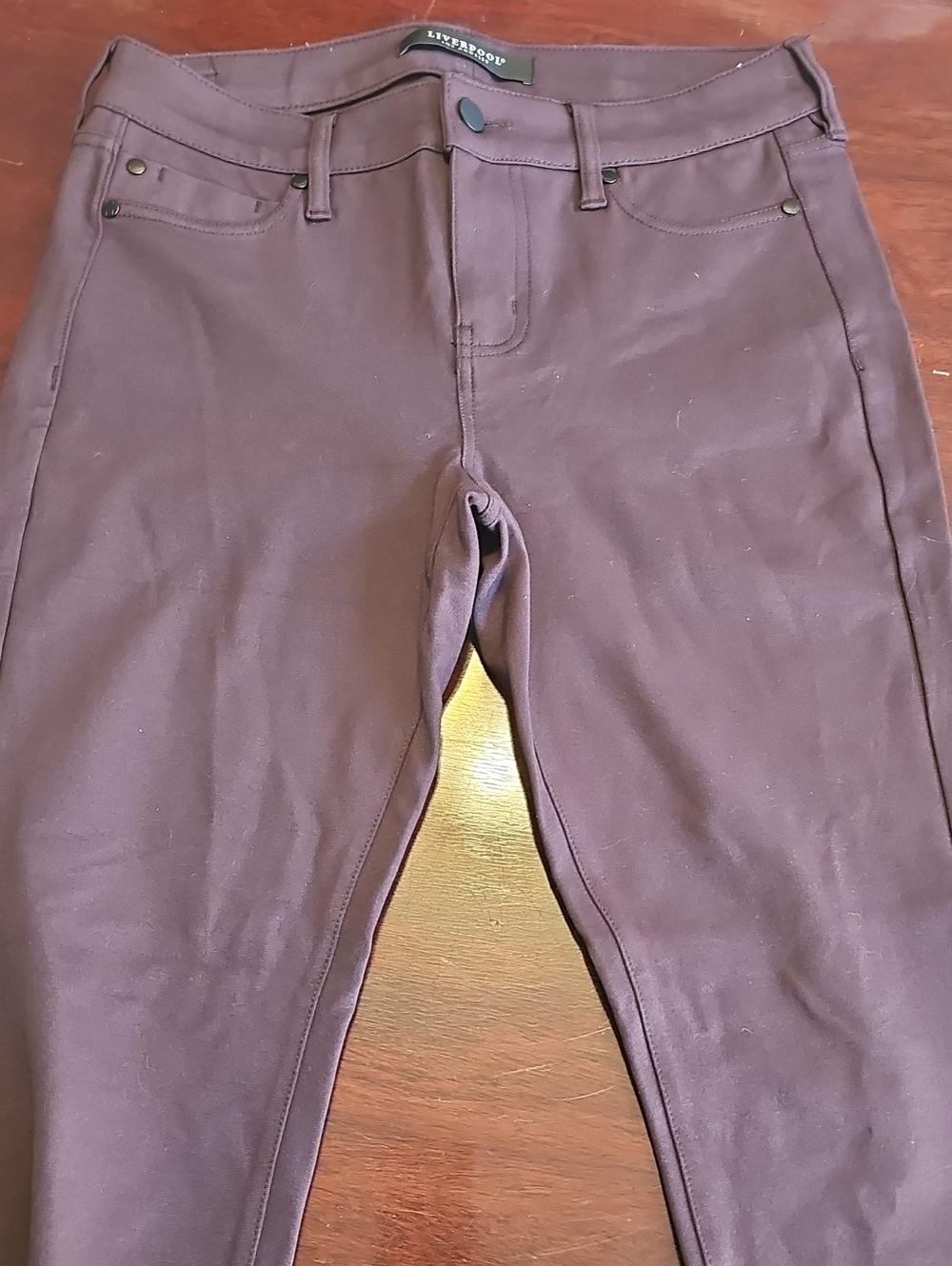 Liverpool Women's Plum Stretch Chinos